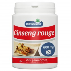 Ginseng Rouge - 600 mg - 200 comprimés 