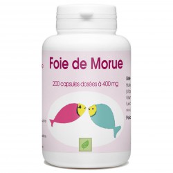 Huile de Foie de Morue - 200 capsules à 400 mg