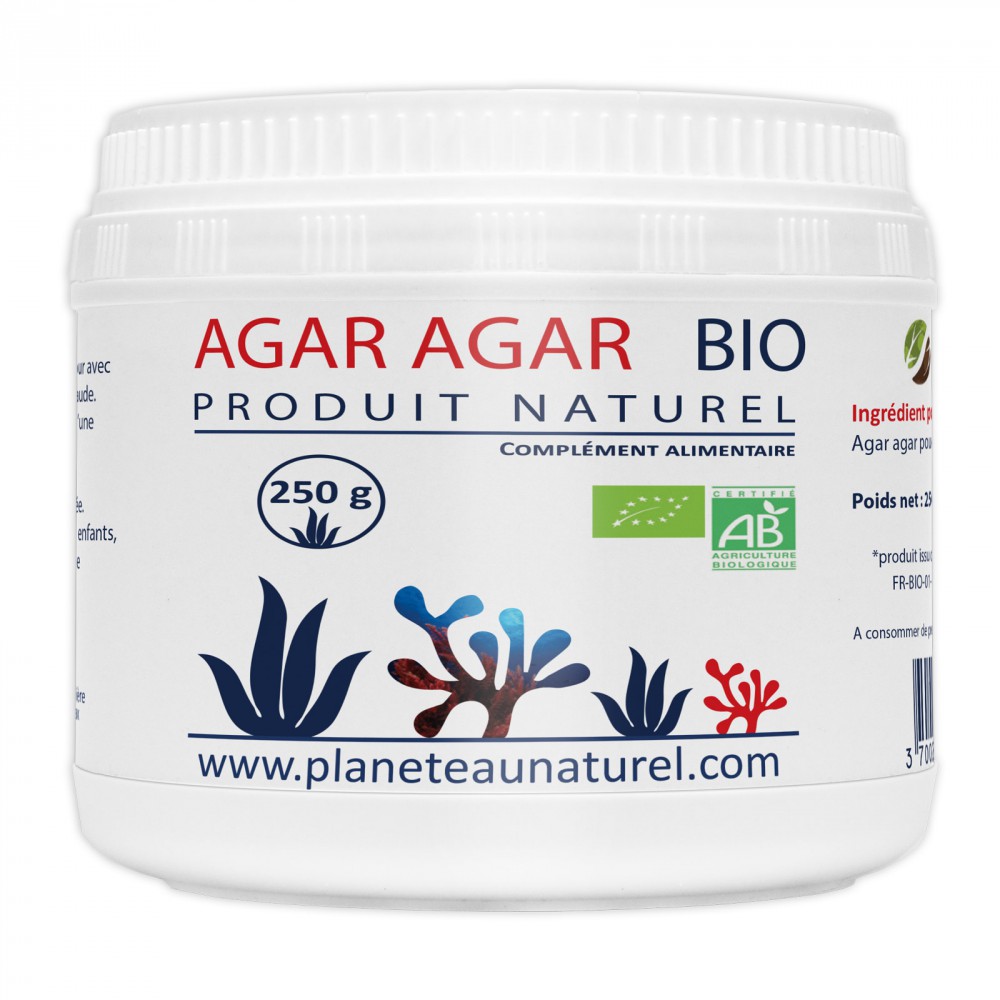 Agar Agar Bio - poudre 250g