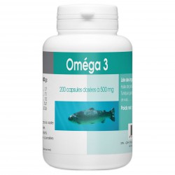 Oméga 3 - 500 mg - 200 capsules