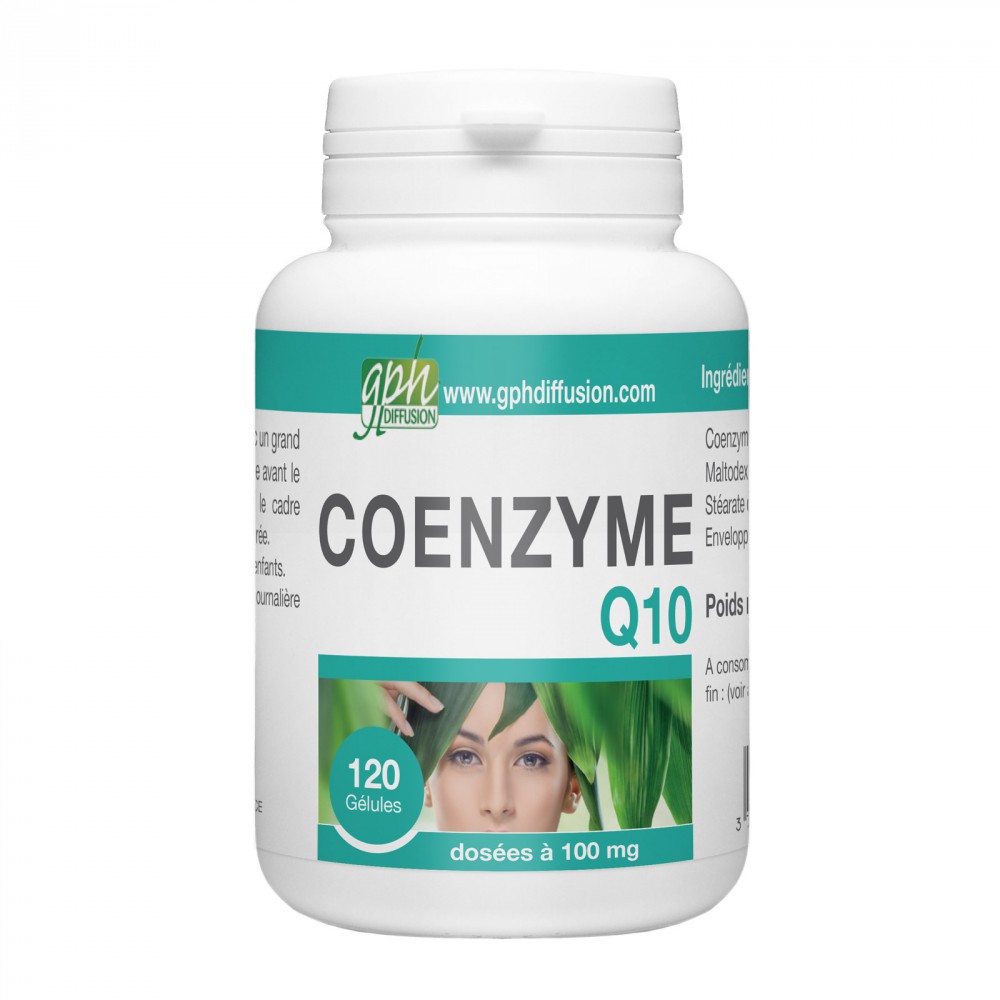 CoEnzyme Q10 - 100 mg - 120 gélules végétales - Nature et Plantes / MarketPlace