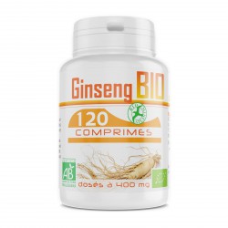 Ginseng rouge bio- 120 comprimés à 400 mg
