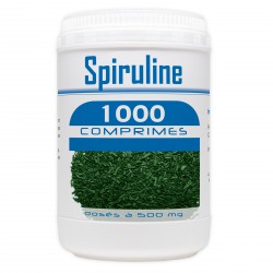 Spiruline - 500 mg - 1000 comprimés