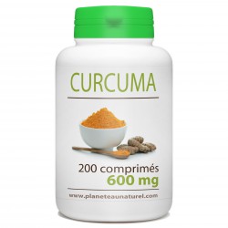 Curcuma - 600 mg - 200 comprimés