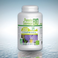Pensée sauvage Bio - 200 comprimés à 400 mg