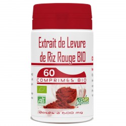 Extrait de levure de riz rouge Bio 60 comprimés