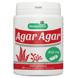 Agar Agar - 450mg - 200 gélules