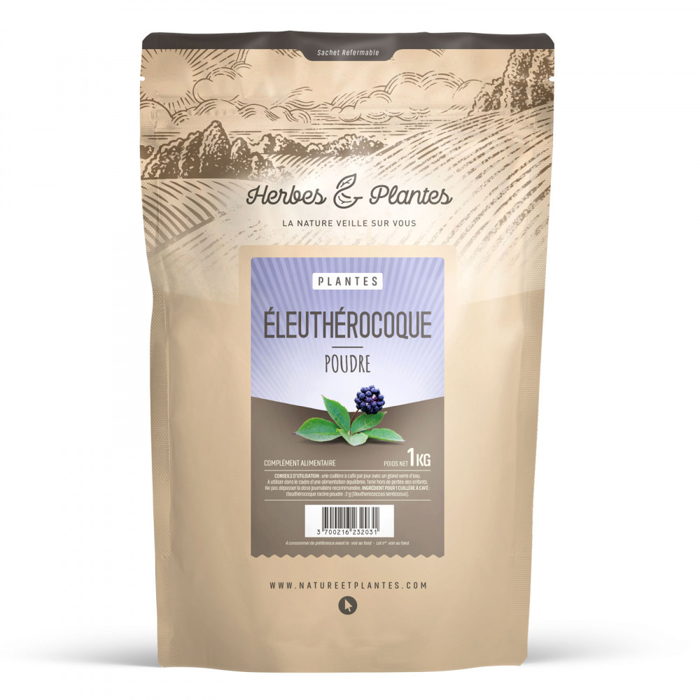 Eleuthérocoque - 1 Kg de poudre