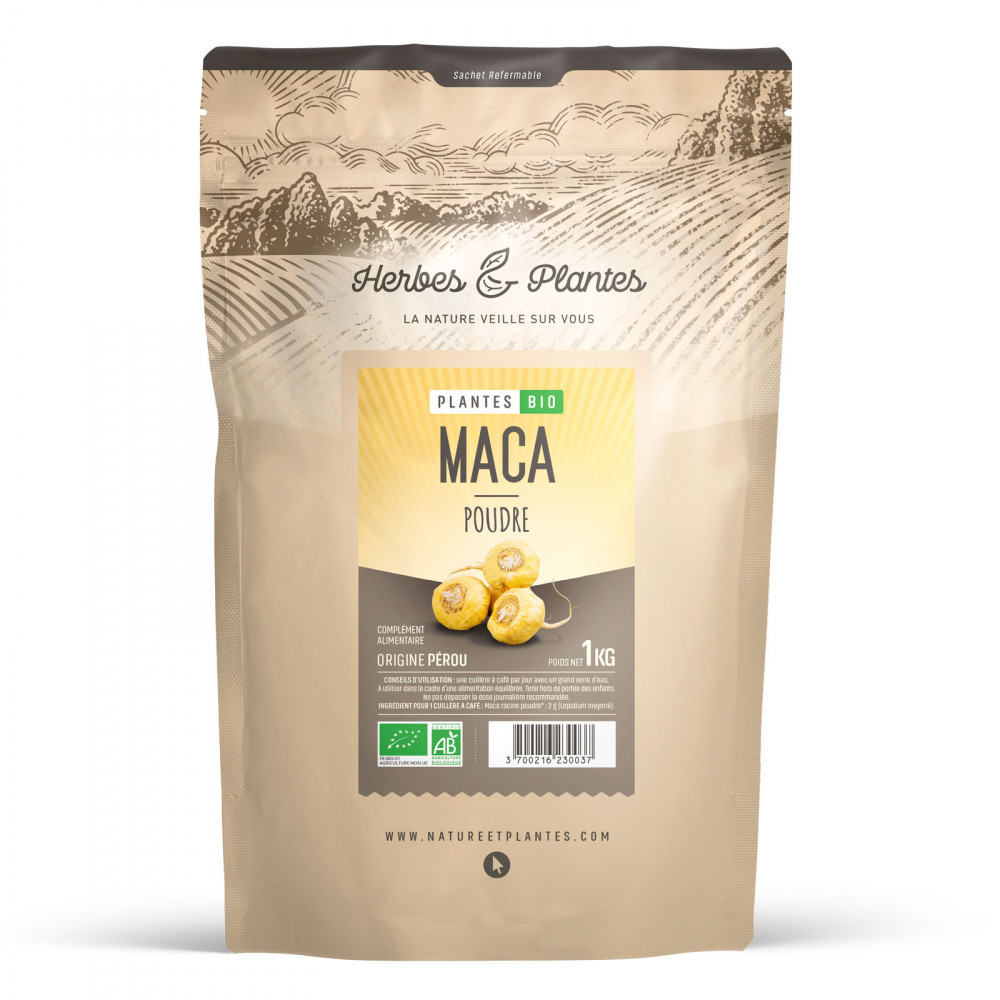 Maca bio poudre - 1 kg