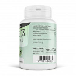 Vitamine D3 Naturelle - 2000 UI - 120 comprimés