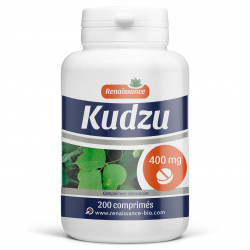 Kudzu dosés à 400 mg par comprimé