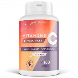 Vitamine C Liposomale 200 mg 180 gélules végétales
