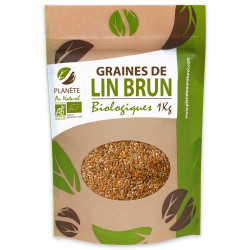 Graines de Lin Brun Bio - 1 kg