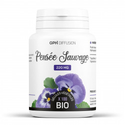 Pensée Sauvage biologique 220 mg - 100 gélules végétales