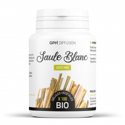 Saule Blanc écorce biologique 200 mg - 100 gélules végétales