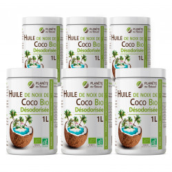 Huile de Noix de Coco Désodorisée Bio - 6L