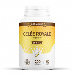 Gelée Royale - 200 gélules à 200 mg