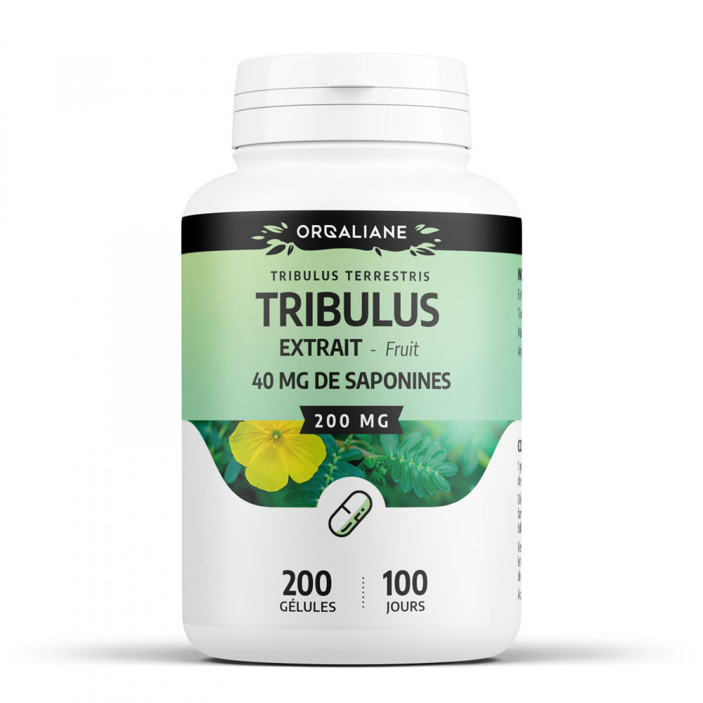 Tribulus Terrestris - 200 gélules à 500 mg