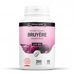 Bruyère biologique 230 mg - 200 gélules végétales