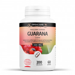 Guarana Bio 300 mg- 200 gelules