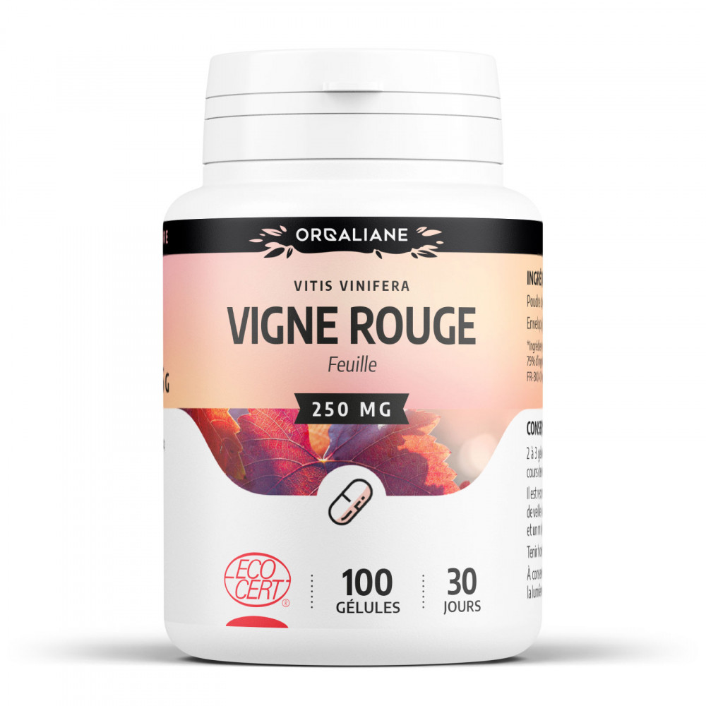 Vigne Rouge - 100 gélules à 250 mg