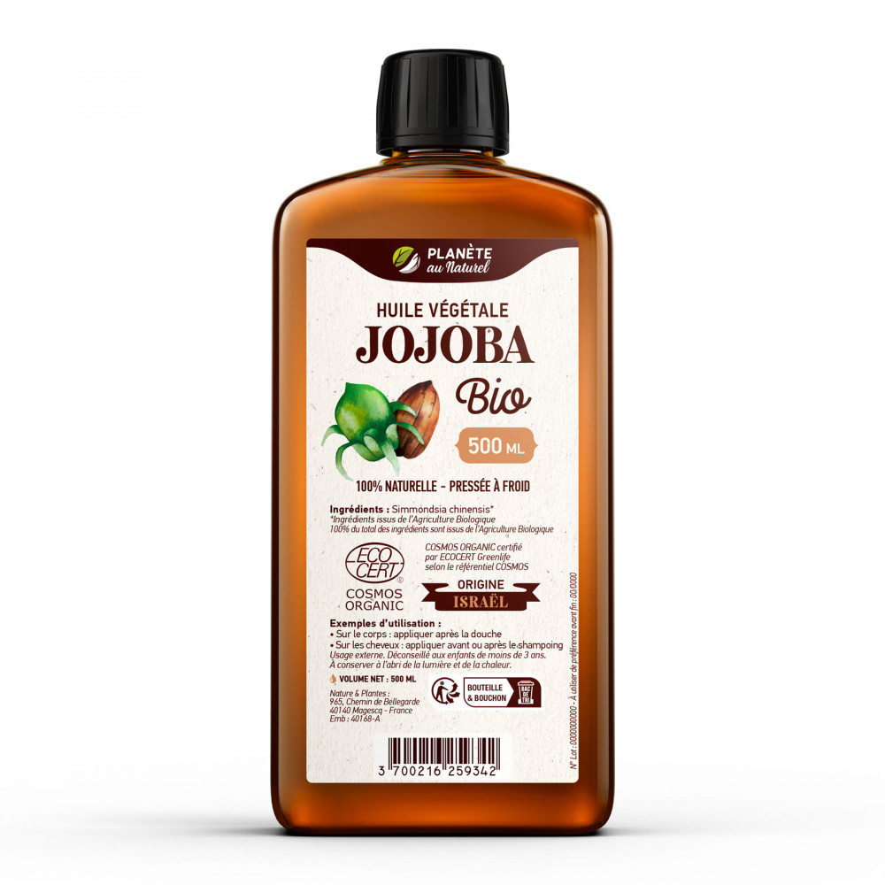 Huile de Jojoba Biologique 500ml