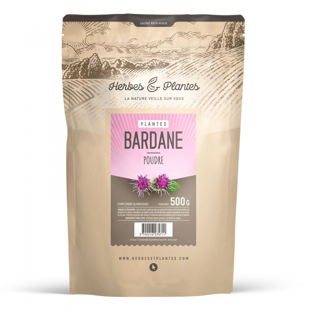Bardane racines en poudre 500 gr