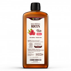 Huile végétale de Ricin Bio - 1L - Cosmos Organic