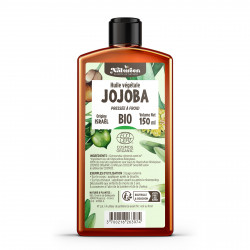 Huile de JOJOBA Bio - 150ml - Cosmos Organic - Planète au Naturel - Pure, Naturelle et Pressée à froid - Cheveux, Corps, Peau