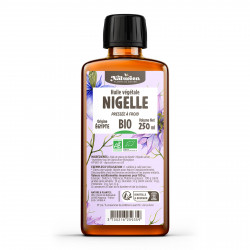 Huile de NIGELLE Biologique - 250ml - AB - Planète au Naturel