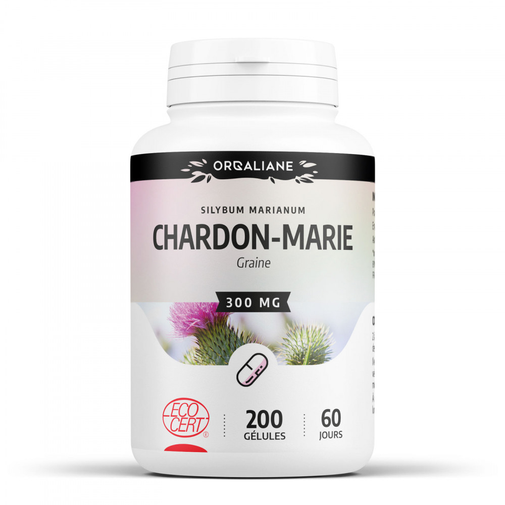 Chardon Marie - 200 gélules à 300 mg
