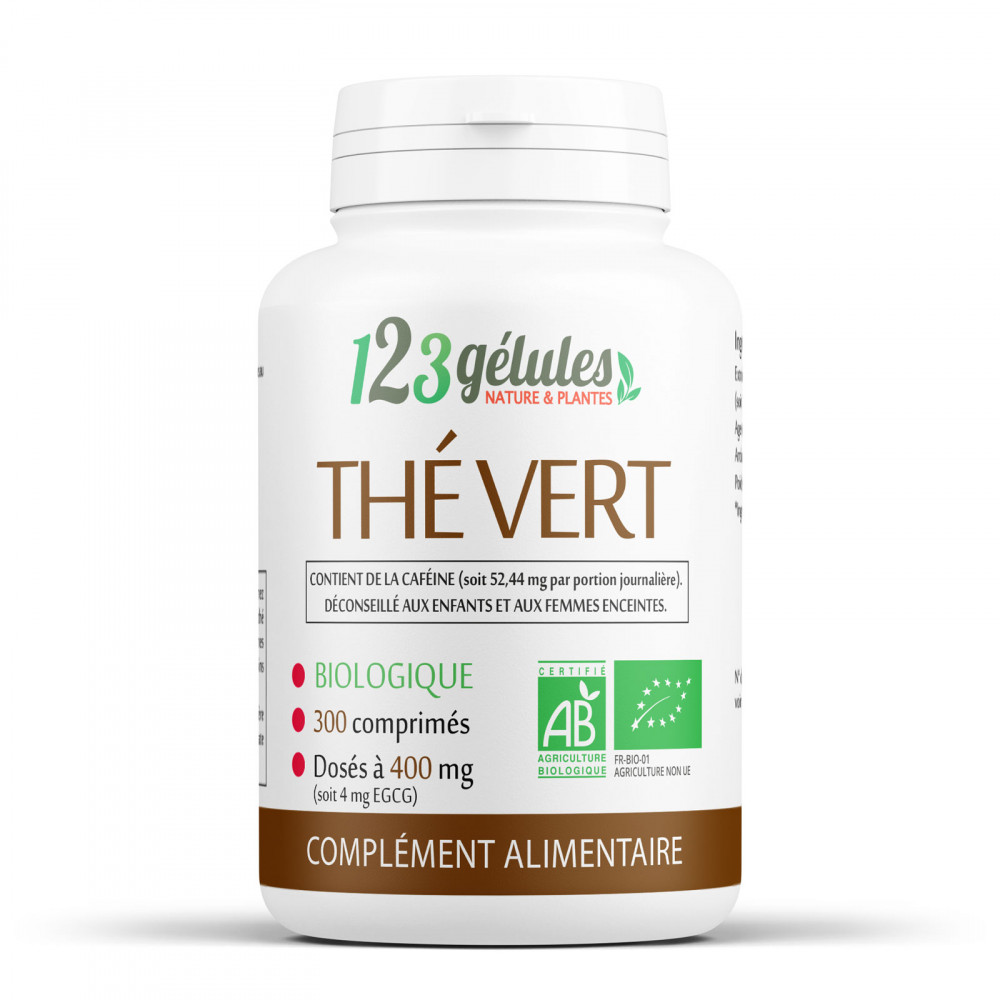 Thé Vert - 300 comprimés à 400 mg
