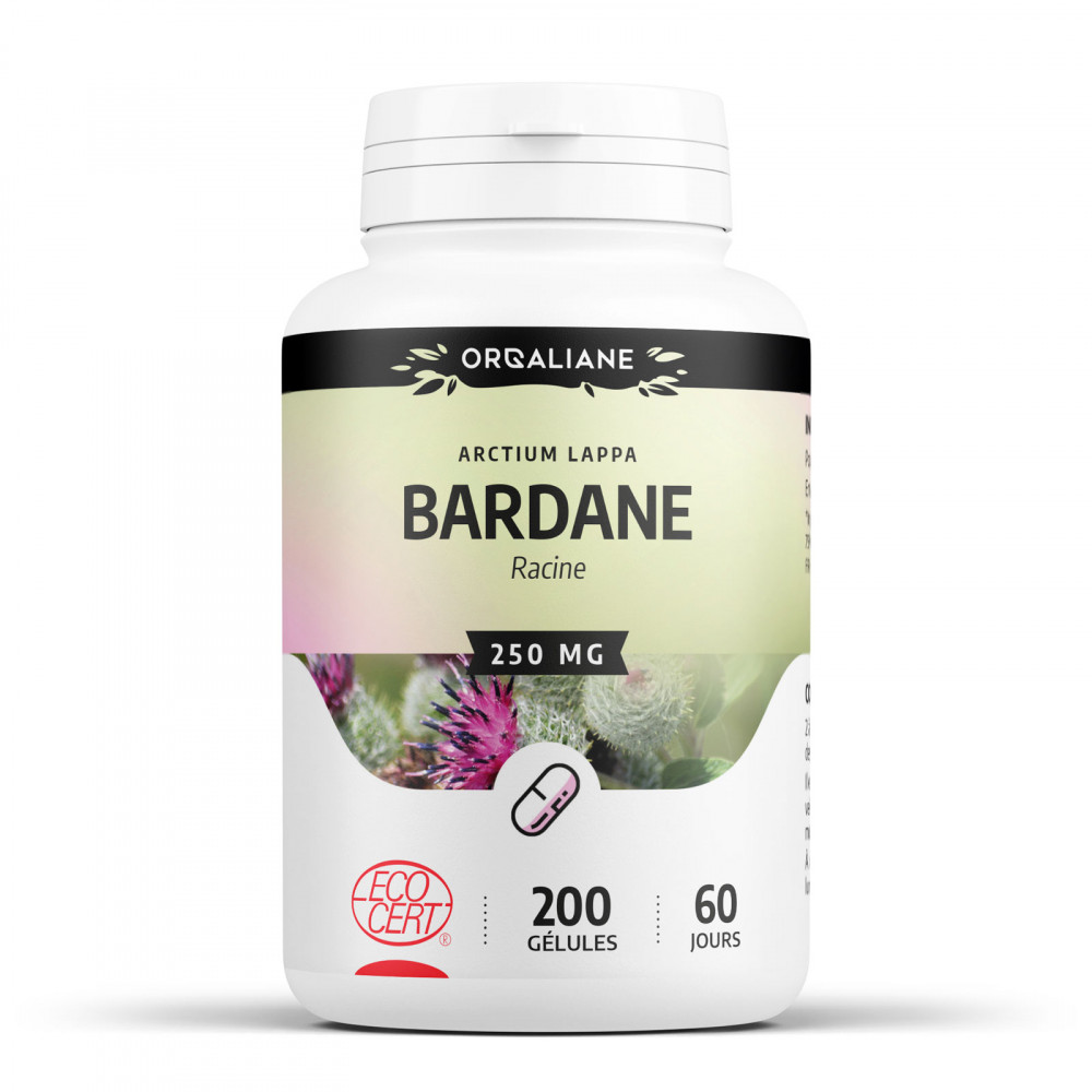 Bardane Bio - 200 gélules classiques