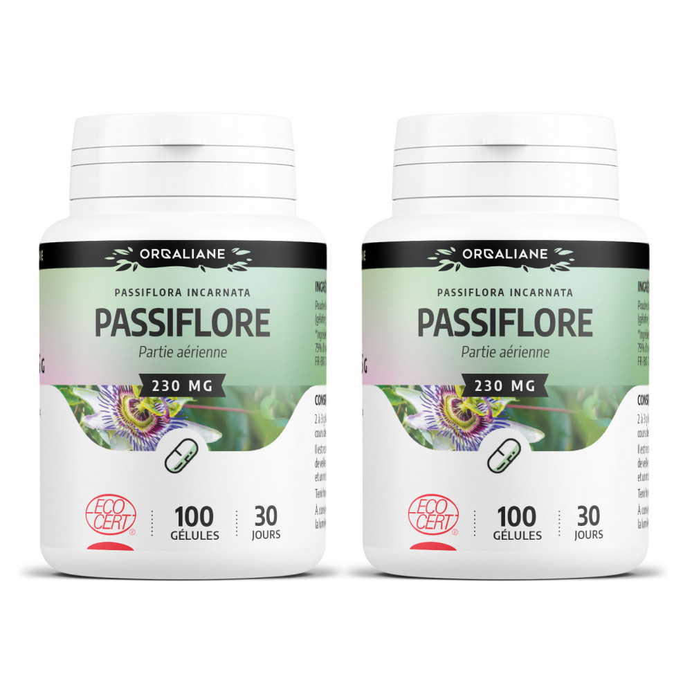 Passiflore Bio - 100 gélules à 250 mg