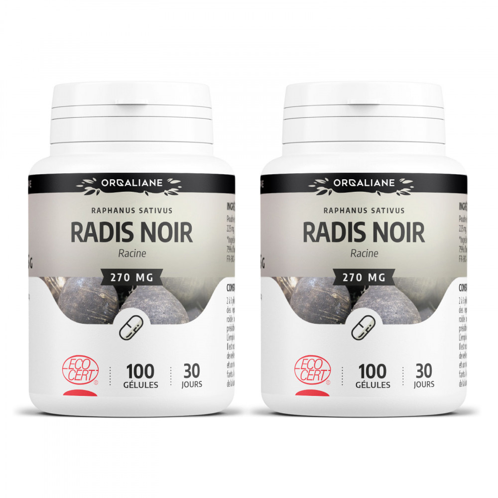 Radis Noir - 100 gélules à 270 mg