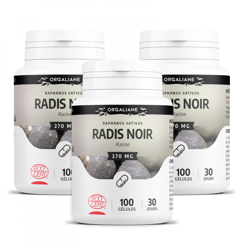 Radis Noir - 100 gélules à 270 mg