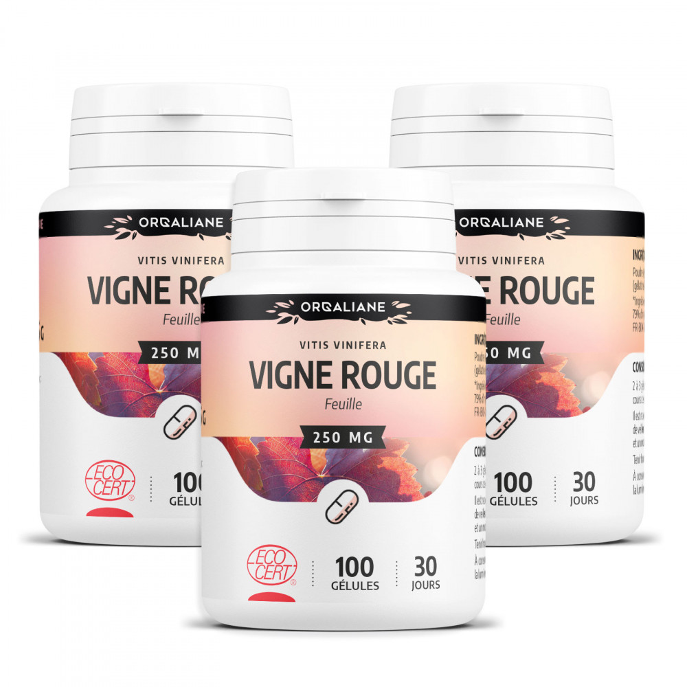 Vigne Rouge - 100 gélules à 250 mg