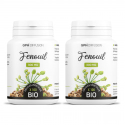 Fenouil biologique 300 mg - 100 gélules végétales