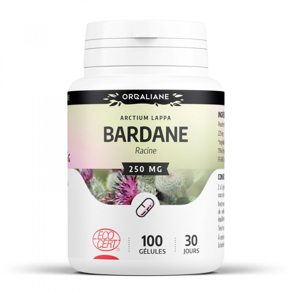Bardane - 100 gélules à 250 mg