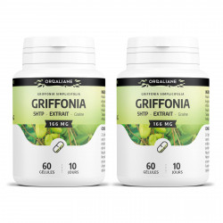 Griffonia extrait  -  180 gélules à 166 mg