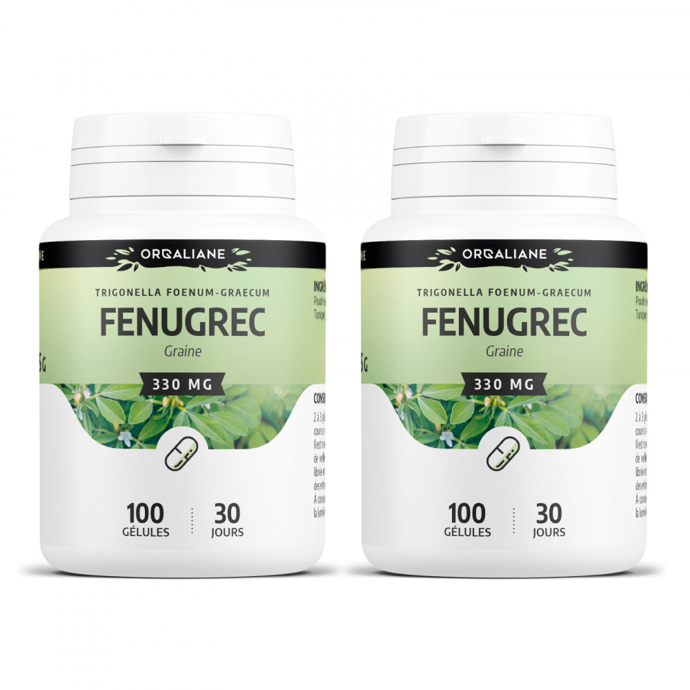 Fenugrec - 100 gélules à 330 mg