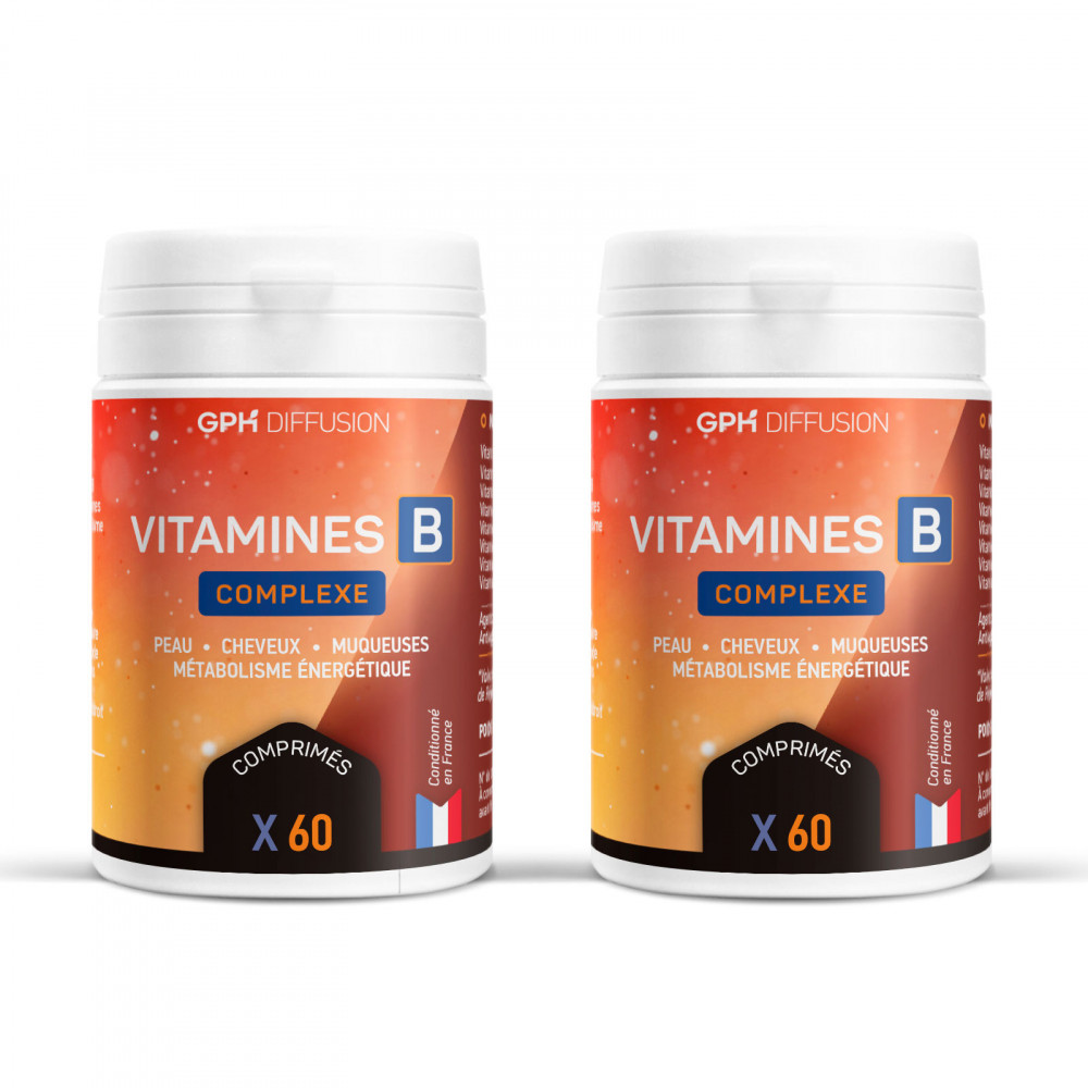 Vitamine B Complexe - 60 comprimés