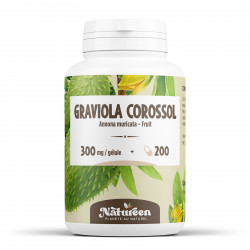 Graviola Corossol 300mg - 200 Gélules