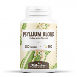 Psyllium Blond Téguments - 220mg - 200 gélules