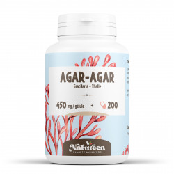 Agar Agar - 450mg - 200 gélules