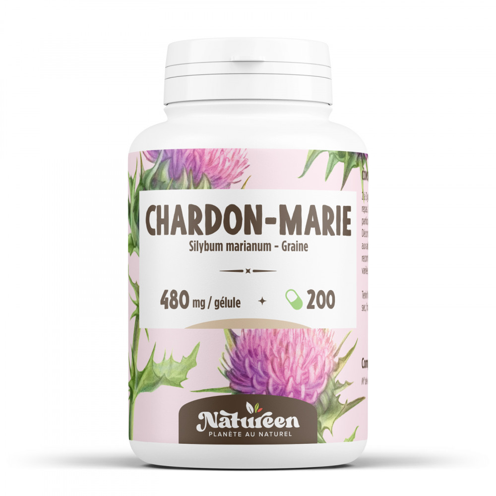 Chardon- Marie - 480 mg - 200 gélules