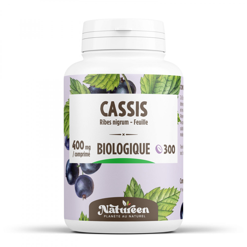 Cassis Bio 400mg - 300 comprimés - Natureen