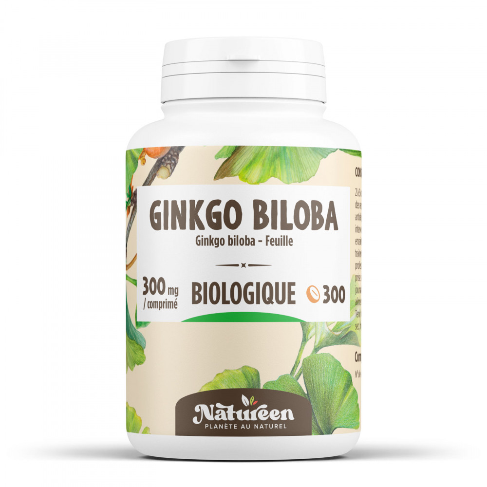 Ginkgo Biloba - 300 mg - 300 comprimés
