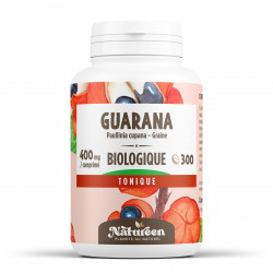 Guarana Bio 400mg - 300 comprimés - Natureen