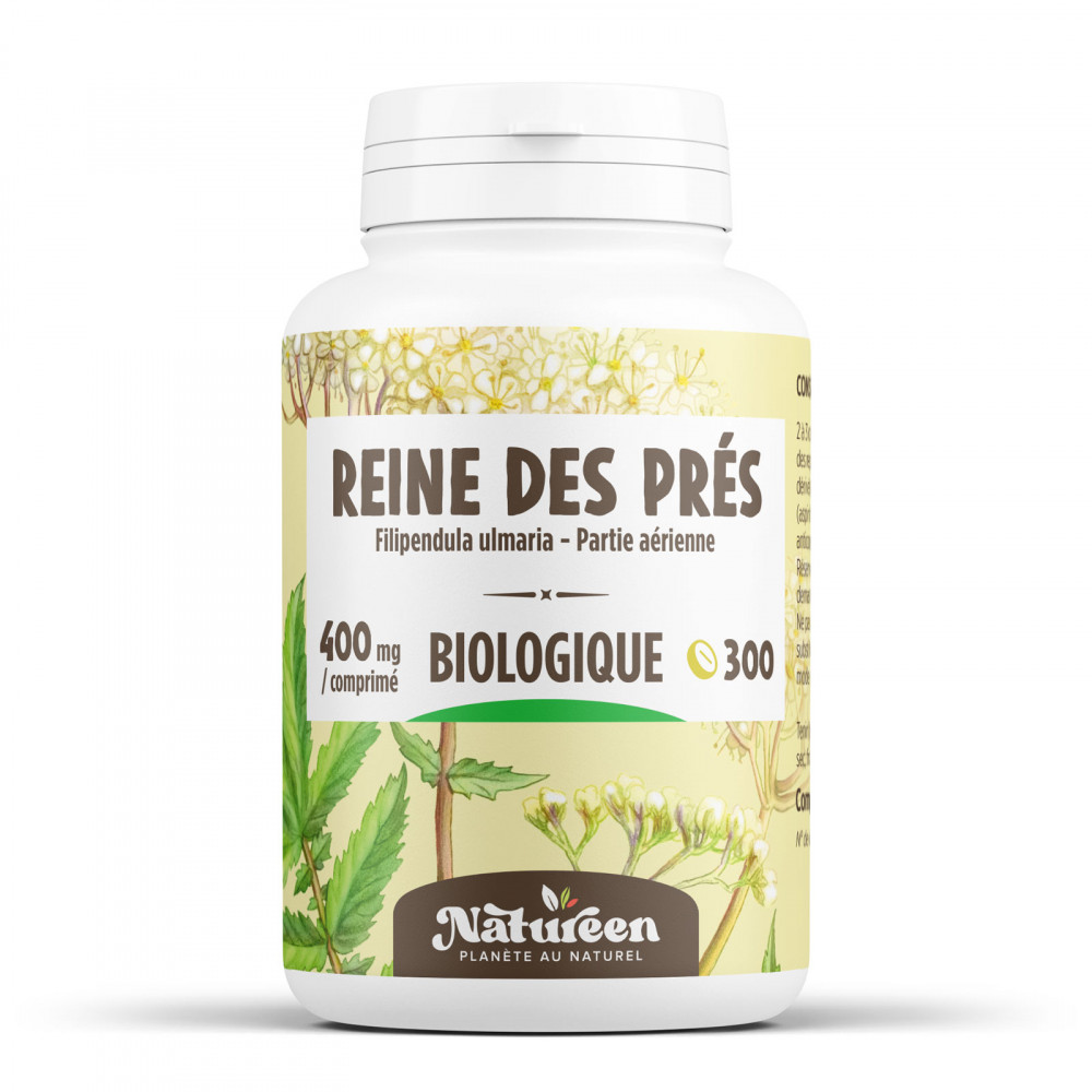 Reine des Prés Bio 400mg - 300 comprimés - Natureen